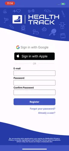 Health Track screenshot 1