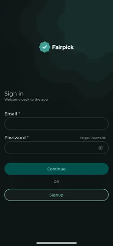 FairPick screenshot 1