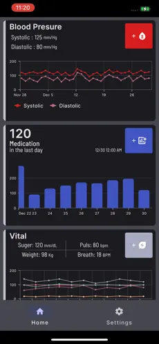 Health Track screenshot 2