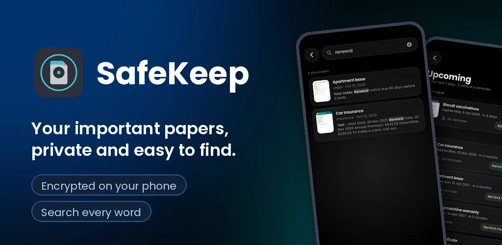 SafeKeep screenshot 5